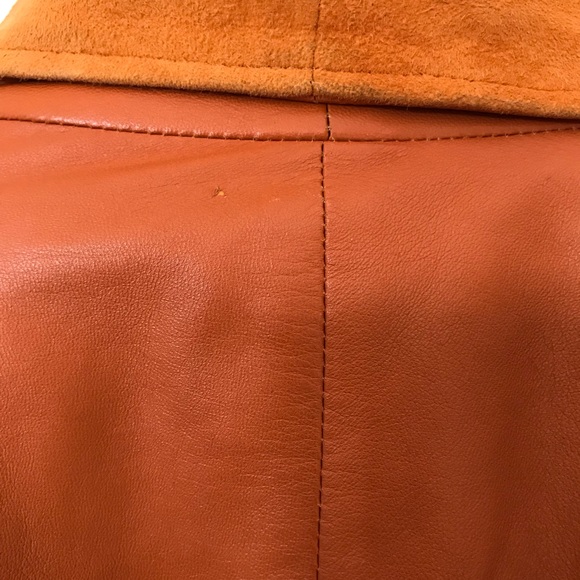 Vintage one of a kind leather jacket - Picture 5 of 7